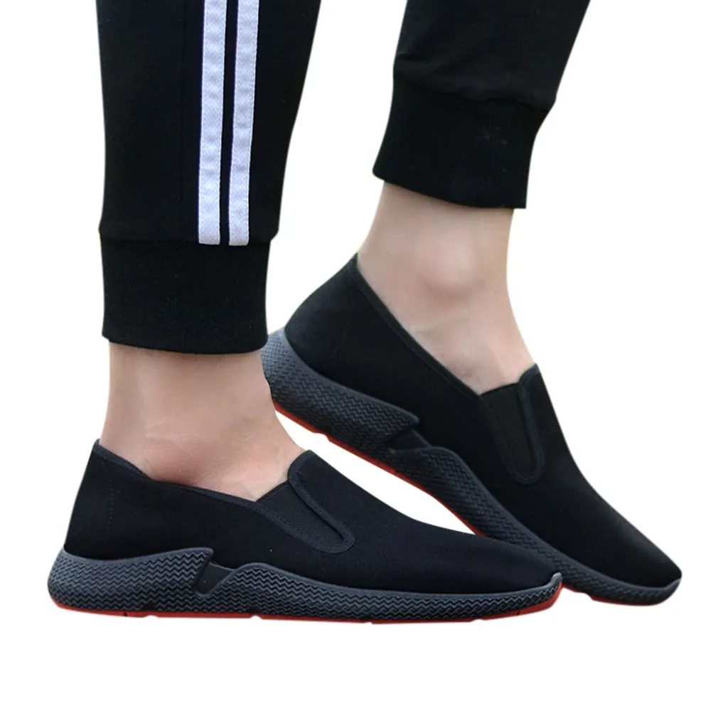 

SAGACE Non-Leather Casual Shoes Lightweight Breathable Sneakers shoes men Cloth Shoes Summer sport Running 19Apl15
