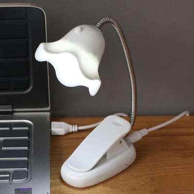 USB клип свет новый светодиодный Творческий труба чтения маленькая настольная