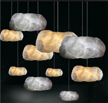 

Living room Cloud chandelier restaurant bedroom light personality American Bath Leisure Club Lighting hotel lobby Corridor Light