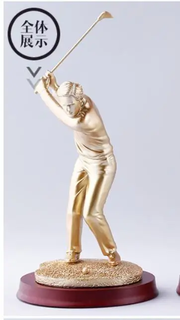 جولف النحت الرقم غرفة المعيشة التلفزيون مجلس الوزراء خزانة مشروبات مكتب خزانة رف تأثيث الإبداعية الحرف تمثال للتزين