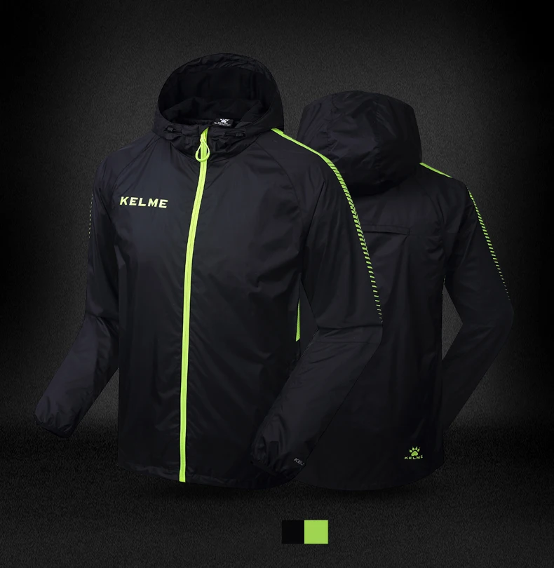 KELME Мужская водонепроницаемая куртка для спорта на открытом воздухе, теплое Брендовое пальто для походов, кемпинга, походов, лыжного спорта, мужские куртки K081