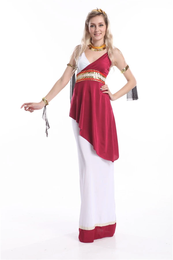 Grec Déesse Romaine Toge Femmes Fancy Dress Costume Outfit Femme Adulte