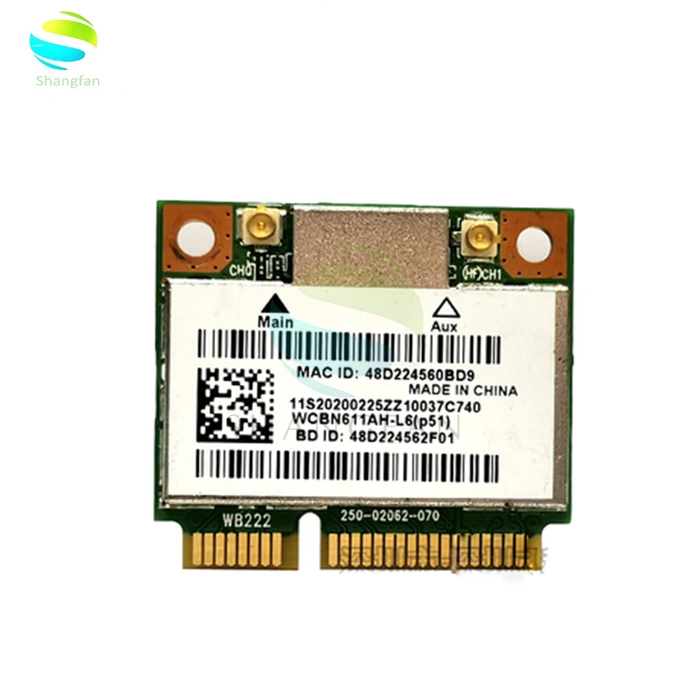

Wireless Network Card for Killer N1202 Atheros Wifi Wireless bluetooth Card AR5B22 AR9462 for Lenovo y400 y500 y410p y510p