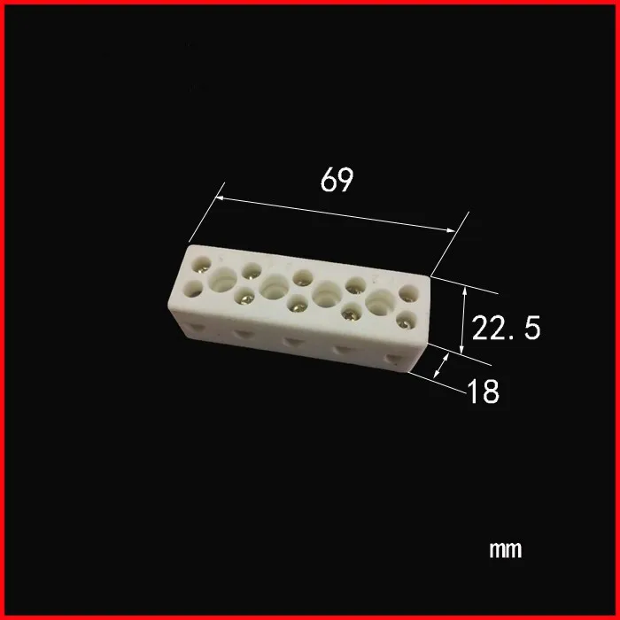 5 ceramic terminal block / high temperature insulated ceramic terminal