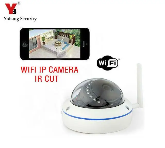 

Yobang Security-Wireless Security Outdoor Waterproof IP Camera With Free Mobile APP,Motion Detection IR Cut IP/Network Camera