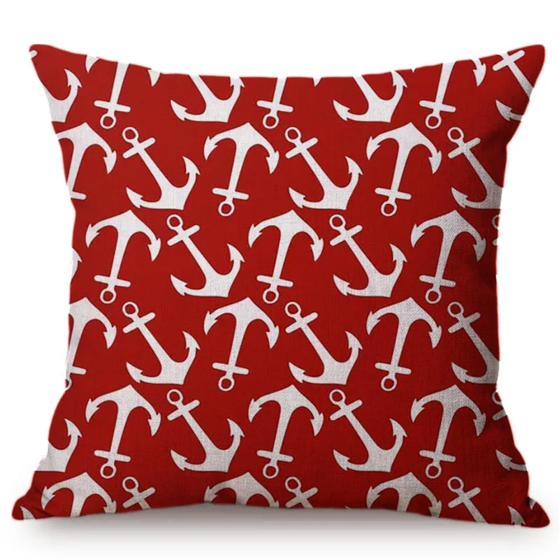 maritime-nautical-red-and-white-anchor-pattern-anchors-on-society6-canvas 