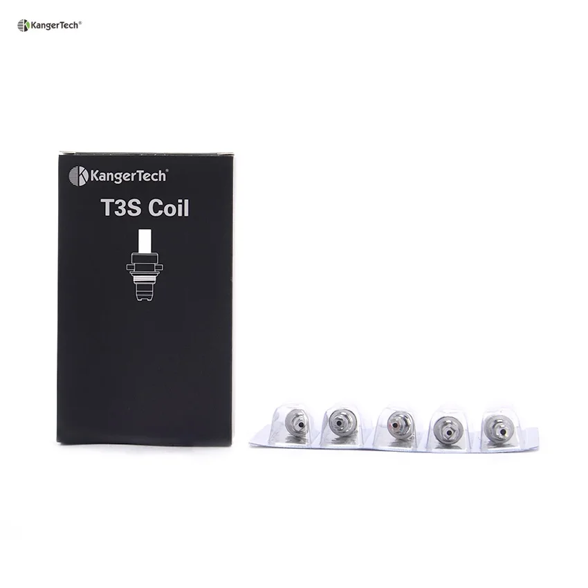 Склад США оригинальный kangertech t3s mt3s Двойная Катушка Прозрачная катушка