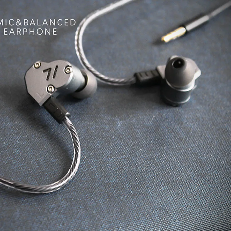 Наушники для бега FDBRO, игровая гарнитура для Apple Revonext 3,5 мм Hybrid QT2 2DD+ 1BA In Ear наушники HIFI монитор dj
