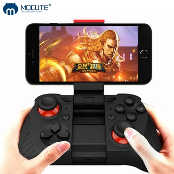 

Mocute 050 Wireless Game Pad Bluetooth Gamepad Controller Mobile Trigger Joystick For iPhone Android Cell Phone PC Smart TV Box