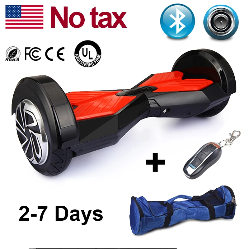 8 Inch Electric Unicycle Balance Scooter With Bluetooth Speaker Mobile