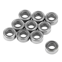 10pcs/Lot MR63ZZ Double-shielded Miniature Ball Bearings 3x6x2.5mm for 3D Printer Model Making Deep Groove Ball Bearing