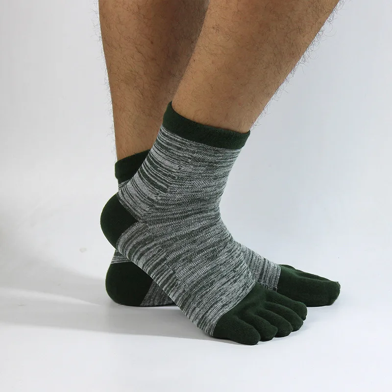 1 Pairs Women/'s Men/'s Casual Cotton Toe Socks Sports Five Finger Socks 5 Colors