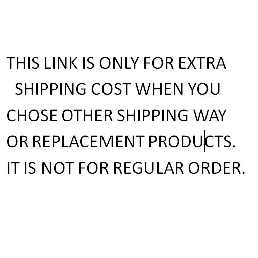 

EXTRA SHIPPING COST FOR REPLACEMENT RIMS OR SPECIAL SHIPPING WAY