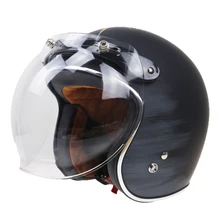 Профессиональная мотоциклетная нательная защита пузырь щит Винтаж Шлем DIY стекло 3 pin шлем с пряжкой competiable Разноцветные Доступные
