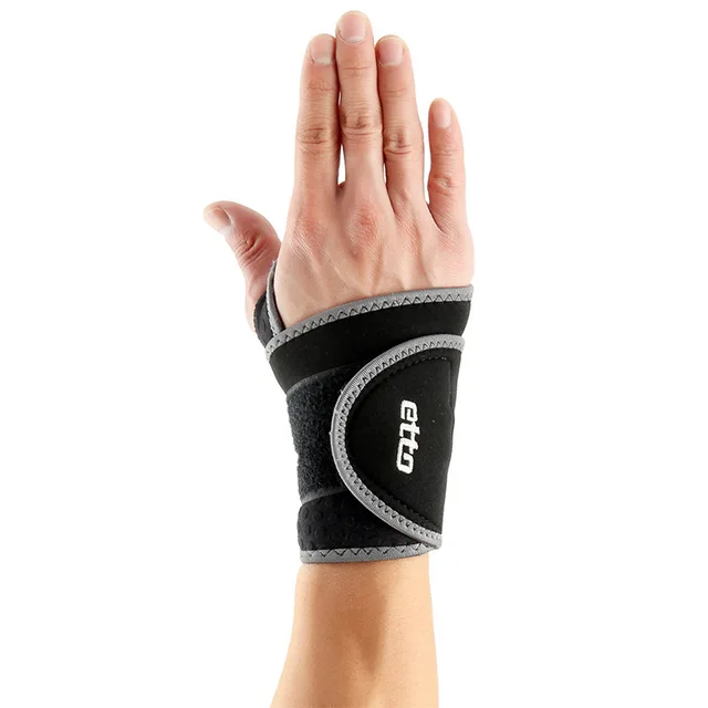 Wrist Guard Band Brace Support Carpal Pain Wraps Bandage Black Bandage