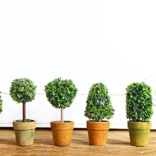 Новое искусственное мини-растение, декоративное растение в горшках для гостиной, дома, офиса, опт и розница