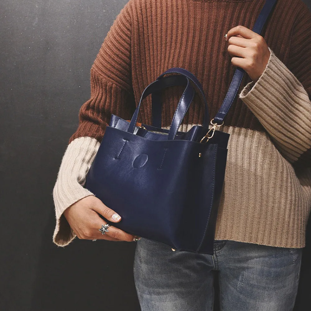 Koop Aelicy Herfst Winter Lederen Grote Merk Messenger Bag Vrouwen Handtas Cross Body Mode Nep Designer Handtassen Soft Casual Tote