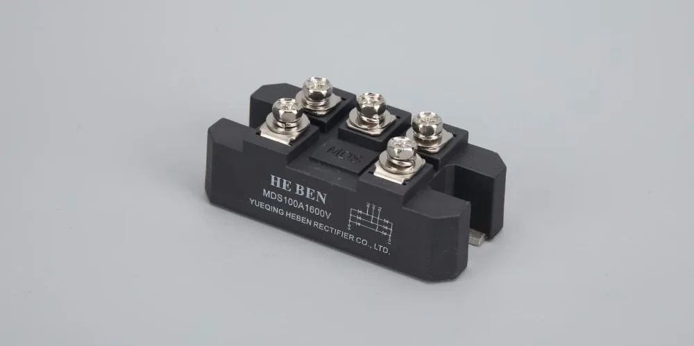 Мощный трехфазный модуль моста для выпрямления тока MDS100A 1600V Высокое качество 3P MDQ