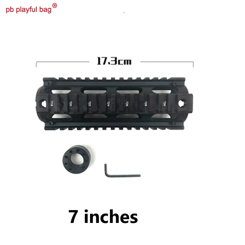 7inch a set Открытый соревновательная игра jinming gen9 прямые вставляется Солнечная кольцо ремонт 7 дюймов M4 M016 рыбья кость спереди стабильность XM316 OA25 - Color: 7inch a set