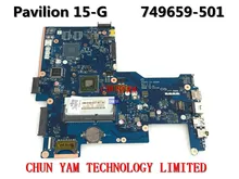 Original 749659-501 FOR HP 15-G Laptop Motherboard ZSO51 LA-A996P REV:1.0 E2-3800 Mainboard 90Days Warranty 100% tested