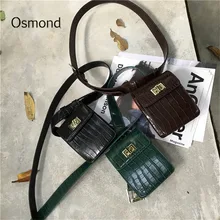Osmond Green поясная сумка женская из крокодиловой кожи поясная сумка на пояс дорожная поясная сумка Женская поясная сумка женские кошельки