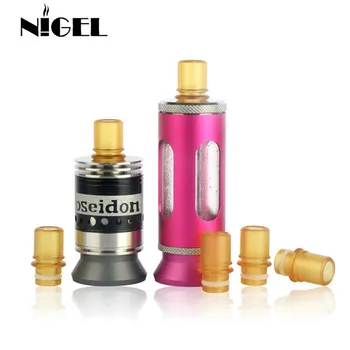 

Nigel 11.4mm PEI Drip Tip 510 PEI Plastic Raw Material Wide Bore 11.4mm Diameter Mouth Piece E Cigarette Fit 510 Atomizers