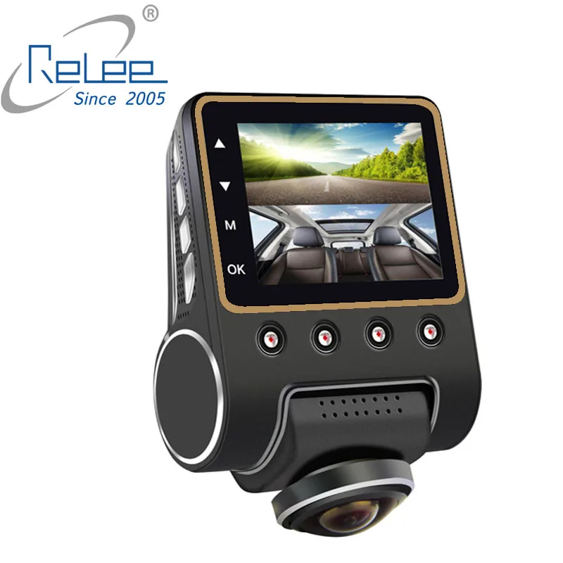 Relee Автомобильный видеорегистратор панорамный вид беспроводная камера 360