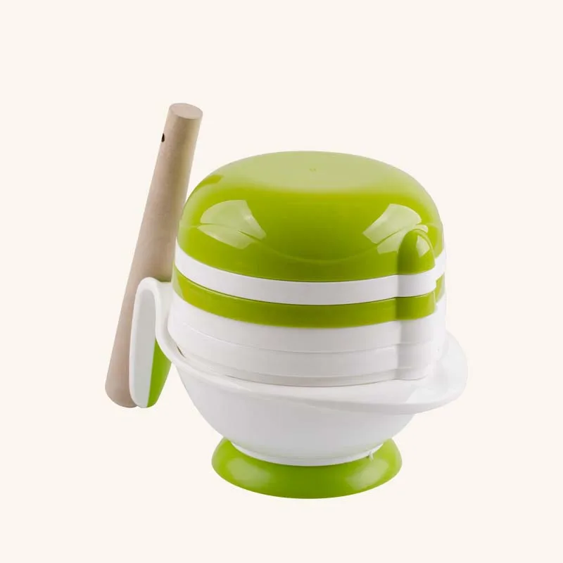 

Baby Grinding Food Supplement Feeding Grind Food Dishes Hygiene Kit Nibbler Infants Handmade Manual Plate Cooking Tools