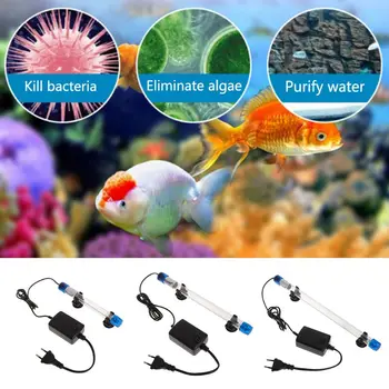 

Aquarium UV Light EU Fish Tank Sterilizer Ultraviolet Lamp Submersible 5W/7W/11W