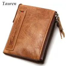 Marque Hommes Portefeuilles Dollar Prix Bourse En Cuir Véritable Portefeuille Titulaire de la Carte De Luxe Designer D’embrayage D’affaires Mini Portefeuille de Haute Qualité