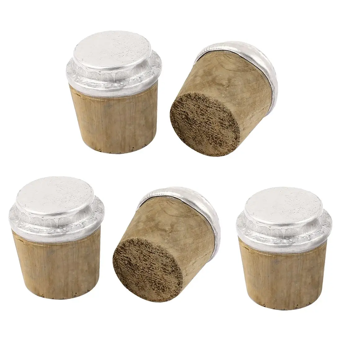 

NEW 5pcs Wooden Insulating Bottle Cork Stoppers 32mm Bottom Dia