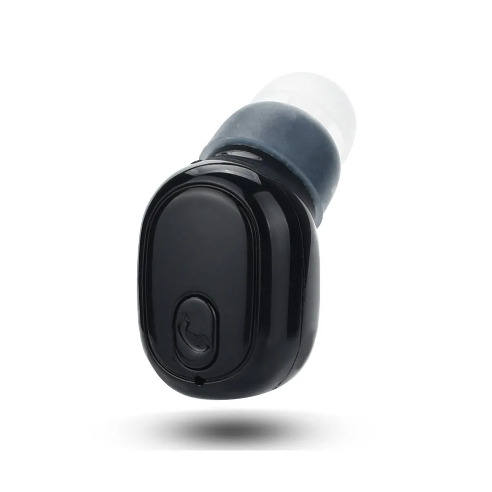 Миниатюрные беспроводные наушники Bluetooth вкладыши стереонаушники невидимые с
