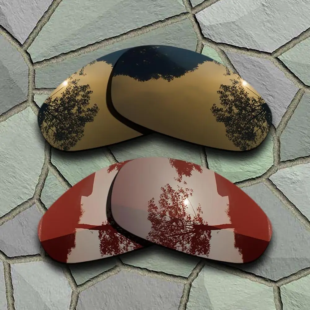 Lenti Di Ricambio Polarizzate Per Occhiali Da Sole Marrone Rame Bronzo E Bronzo Per Oakley Juliet