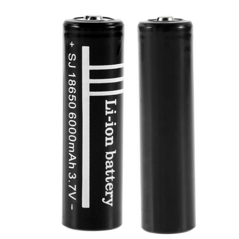

AIMIHUO 18650 battery 6000 mAh 3.7V rechargeable battery tip flashlight dedicated battery For E-Devices