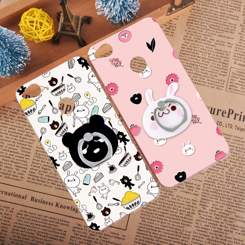 

luxury 3D Cute Cartoon Shell For ZTE Nubia N1 My Prague/ Z11 Mini S / Z11 Max / Z17 mini Nubia M2 Lite Holder Case Soft Silicone