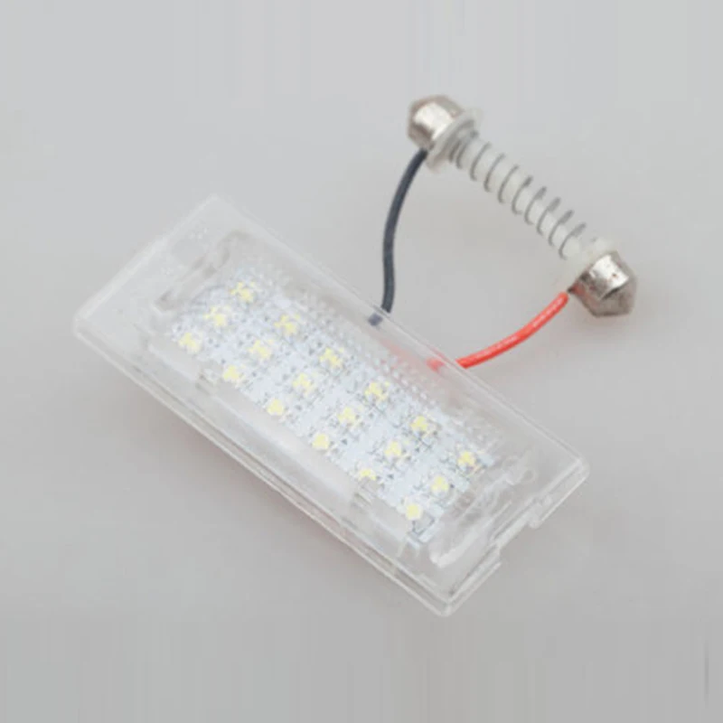 

Hot 2 Pcs Bright White LED License Plate Light for BMW X5 E53 X3 E83 BX