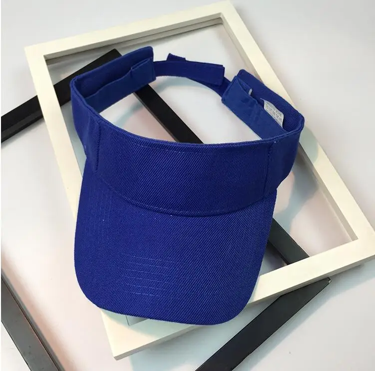 

2019 New Top empty hat 13 Colors Men Women Summer Outdoor Sport Sun Visor Cap Hat for Golf Hiking Tennis running Sunscreen cap