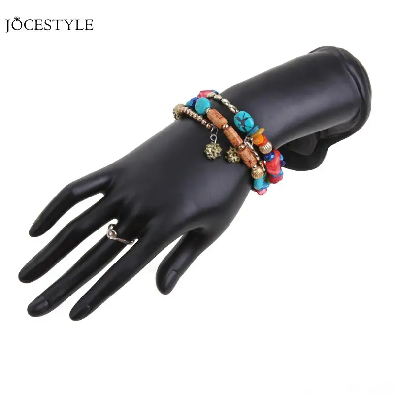  New Graceful Display Hand Finger Jewelry Chain Ring Bracelet Holder Elegant Black Jewelry Display S