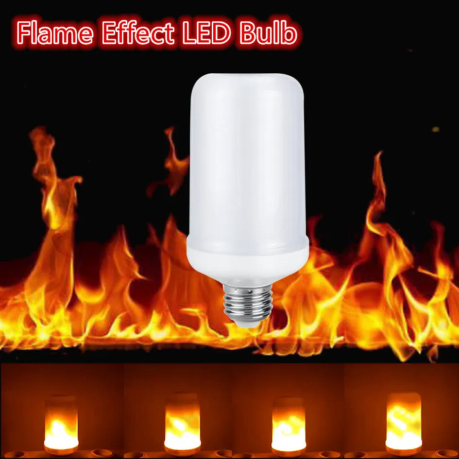 Buy E27 Simulation Flame Effect LED Bulb Corn Lamp