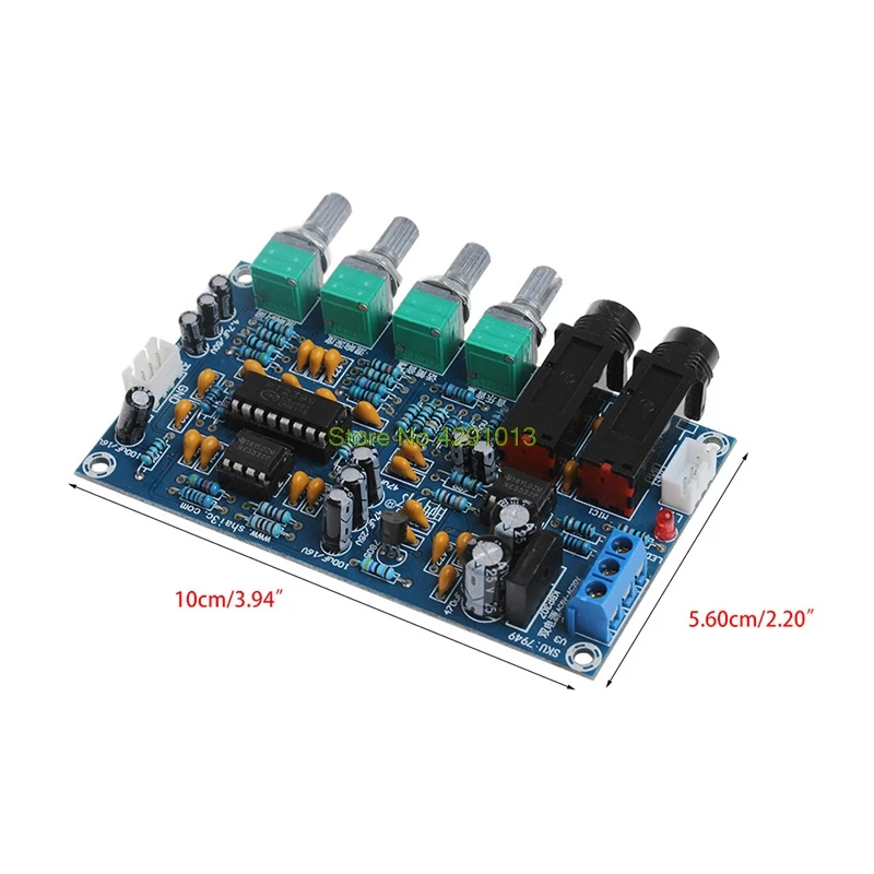 

Dual Power Microphone Amplifier Board Sound AMP Module Digital Reverb Plate Drop Shipping Support