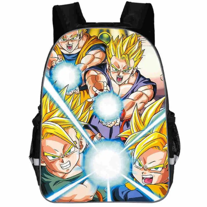 16 дюймов Популярные Goku Z Vegeta супер рюкзаки для подростков Violetta сумка детей