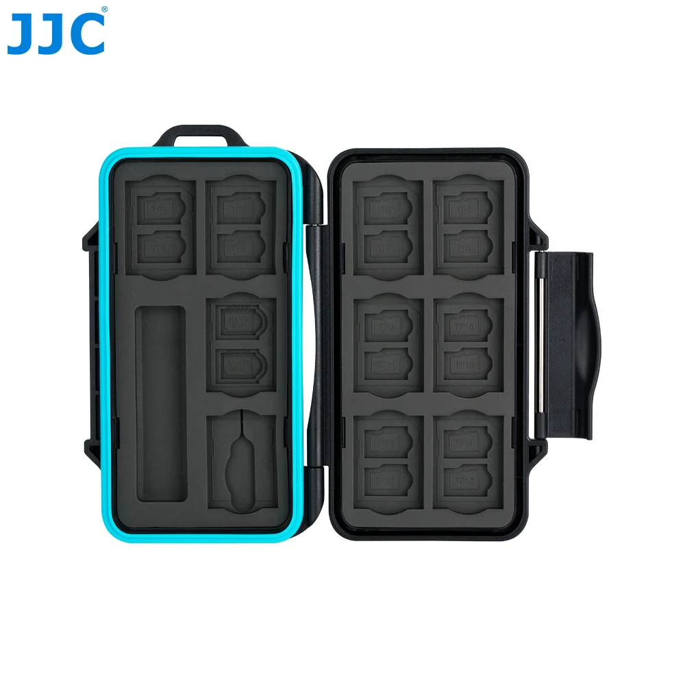 JJC держатель для карт памяти SD Micro SD TF телефон Nano sim-карты чехол для хранения для Iphone/Canon камера Водонепроницаемый Коробка Чехол для карт