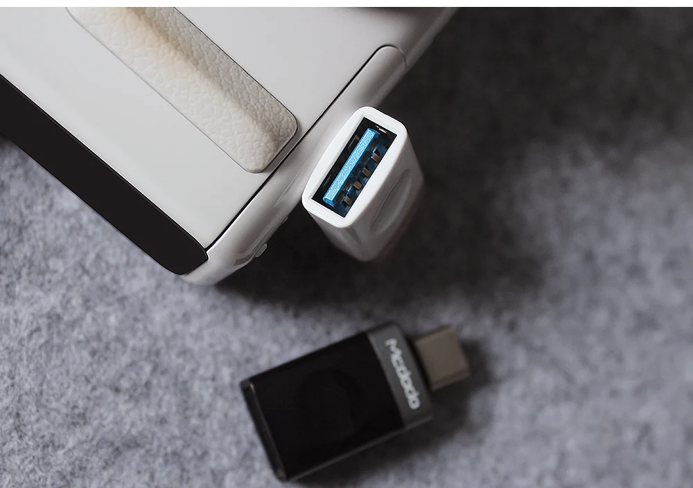 Адаптер MCDODO type C type-C на USB 3,0 OTG кабель адаптер USB C конвертер для samsung Galaxy S8 S9 huawei P9 USB C OTG адаптер