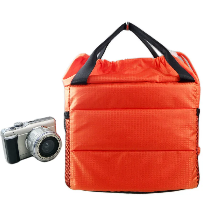 Waterproof DSLR Partition Padded Camera Bag Insert Case Divider Built