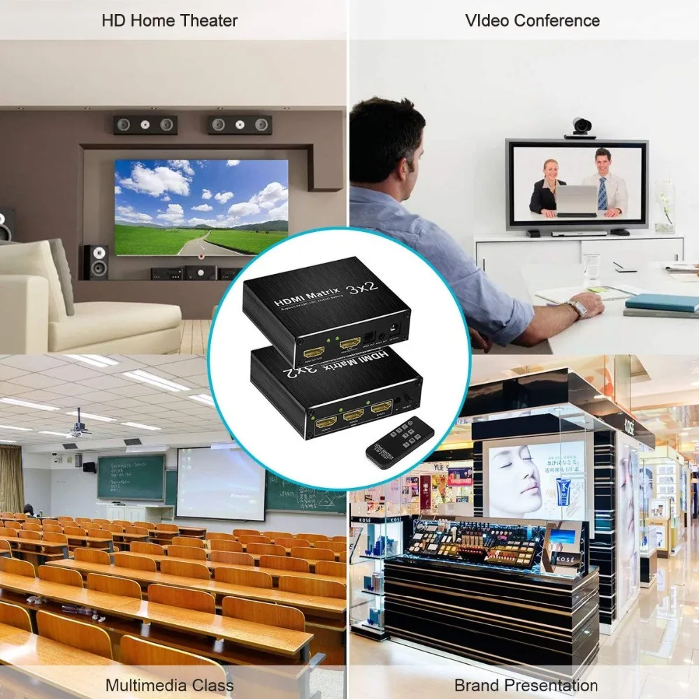 3X2 HDMI matrix-6