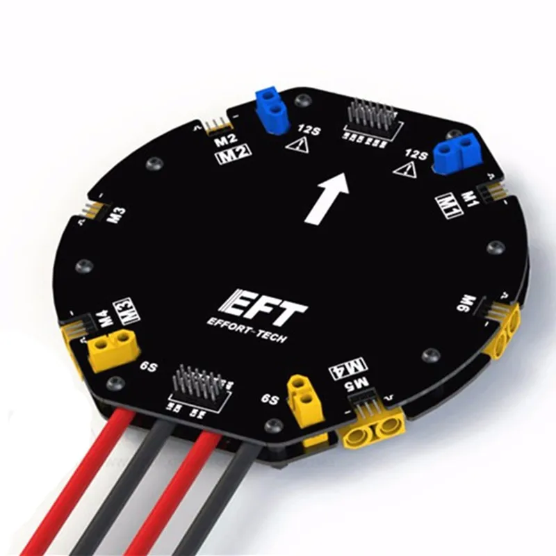 EFT 480A 12S плата распределения питания с большим током PDB DIY drone