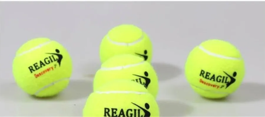 12 шт./пакет теннисные мячи для тренировок практика конкуренции высококачественный прочный против скольжения Хорошие эластичные резиновые волокно теннис спортивный