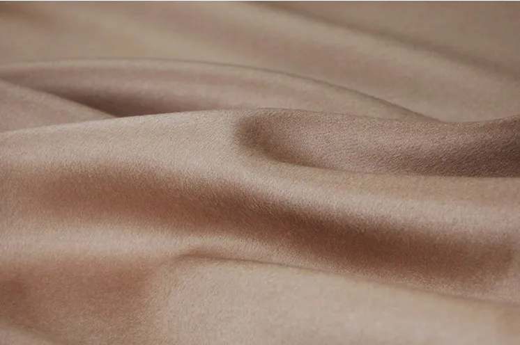 Верблюжья двухсторонняя кашемировая двухслойная шерстяная ткань плотное пальто кашемировая шерстяная ткань оптом кашемировая ткань