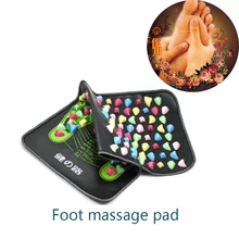35x70cm Reflexology Walk Cobblestone Pain Relief Foot Massager Acupoint Massage Mat Pad Acupressure Health&Beauty Promote sleep