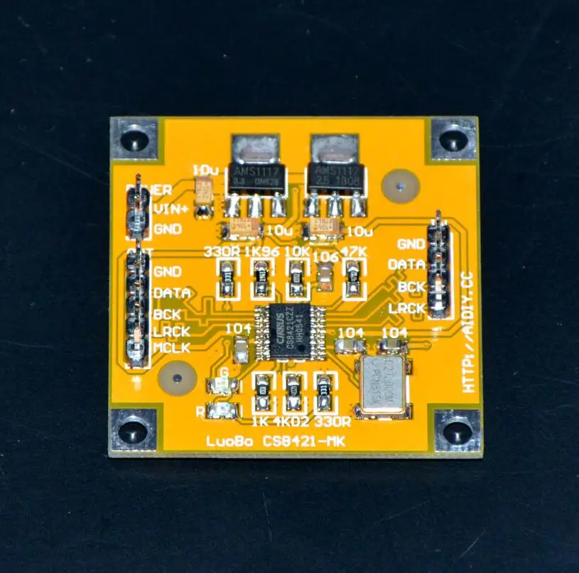 CS8421 ies частота дискретизации преобразования модуль частоты для Hifi усилитель DC одиночный 5 в A9-014